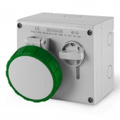 INTERLOCKED SOCKET 3P+N+E IP67 16A 2h SCAME 505.16872