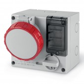 INTERLOCKED SOCKET 3P+N+E IP67 16A 3h SCAME 506.16874