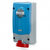 INTERLOCKED SOCKET 3P+N+E IP67 16A 6h SCAME 564.1687