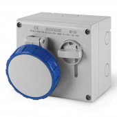 INTERLOCKED SOCKET 3P+N+E IP67 16A 9h SCAME 505.1675