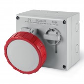 INTERLOCKED SOCKET 3P+N+E IP67 32A 11h SCAME 505.32875