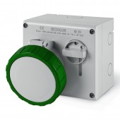 INTERLOCKED SOCKET 3P+N+E IP67 32A 2h SCAME 505.32872