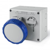 INTERLOCKED SOCKET 3P+N+E IP67 32A 9h SCAME 505.3275