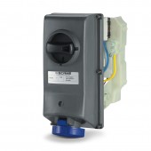 INTERLOCK.SOCKET 2P+E IP66/IP67 16A 6h SCAME 402.1683