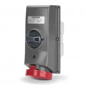 INTERLOCK.SOCKET 3P+E IP66/IP67 32A 11h SCAME 403.32865-M