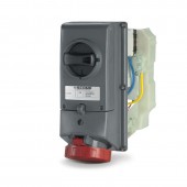 INTERLOCK.SOCKET 3P+E IP66/IP67 32A 6h SCAME 402.3286-F