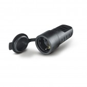MOBILE SOCKET RUBBER 2+E 16A SCHUKO SCAME 110.3160