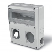 MODULAR ENCLOSURE 11 DIN 2x16/32A SCAME 633.2021