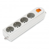 MULTIPLE SOCKET 4 P30 + LUMINOUS SWITCH SCAME 160.239