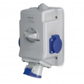 OPTIMA-COMBI C/INT. 0/I 16A 2P+E NO FUSE SCAME 513.1653-2FNS