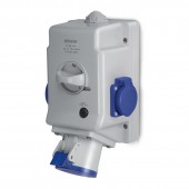 OPTIMA-COMBI C/INT. 0/I 32A 2P+E FUSE SCAME 513.3253-2DFS