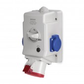 OPTIMA-COMBI C/INT. 0/I 32A 3P+E FUSE SCAME 513.3256-1DFS