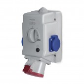 OPTIMA-COMBI C/INT. I/0/II 32A 3P+N+E SCAME 513.3257-2FFR