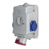 OPTIMA-COMBI C/INT. I/0/II REV. 16A 3P+E SCAME 513.1656-1DNR