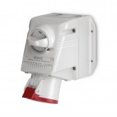 OPTIMA SURF.M.SOCKET ANGLED BOX 3P+E 16A SCAME 513.1656TS