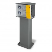 PILLAR MBOX2-OPTIMA METAL IP66 6A 400V SCAME 659.MA5121-01
