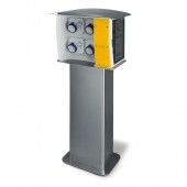 PILLAR MBOX2-OPTIMA S.STEEL IP66 6A 400V SCAME 659.MB5121-01