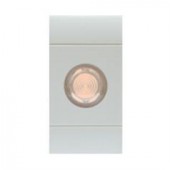 PILOT LIGHT INDIC. NEUTRAL GLASS WHITE SCAME 101.6541.1B