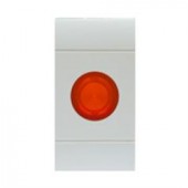 PILOT LIGHT INDIC.RED GLASS WHITE SCAME 101.6541.2B