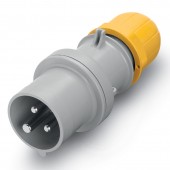 PLUG 2P+E IP44 32A 4h 100-130V AC SCAME 213.3230