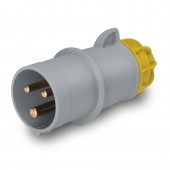 PLUG 2P+E IP44 32A 4h 100-130V AC SCAME 214.3230