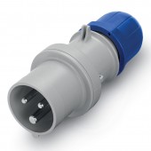PLUG 2P+E IP44 32A 6h 200-250V AC SCAME 213.3233F