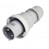 PLUG 2P+E IP66/IP67 125A 8h 200-250V AC SCAME 218.125338