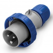 PLUG 2P+E IP66/IP67 16A 6h 200-250V AC SCAME 218.1633-SF
