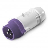 PLUG 3P IP44 16A 20-25V AC 50Hz 60Hz SCAME 230.1604