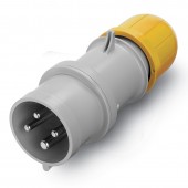 PLUG 3P+E IP44 16A 4h 100-130V AC SCAME 213.1631