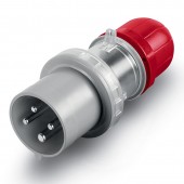 PLUG 3P+E IP44 16A 6h 380-415V AC SCAME 213.1636P.TR