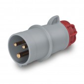 PLUG 3P+E IP44 16A 6h 380-415V AC SCAME 214.1636