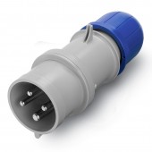 PLUG 3P+E IP44 32A 9h 200-250V AC SCAME 213.3234