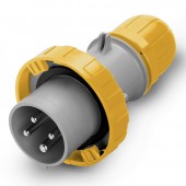 PLUG 3P+E IP66/IP67 32A 4h 100-130V AC SCAME 218.3231