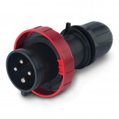 PLUG 3P+E IP66/IP67 63A 6h 380-415V AC SCAME 218.6336.KX