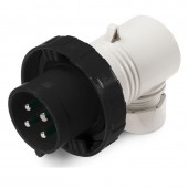 PLUG 3P+E IP67 16A 5h 600-690V AC SCAME 226.16367