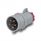 PLUG 3P+N+E IP44 16A 6h 346-415V AC SCAME 214.1637