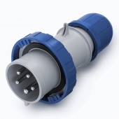 PLUG 3P+N+E IP66/IP67 16A 9h 208-250V AC SCAME 218.1635