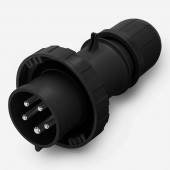 PLUG 3P+N+E IP66/IP67 63A 6h 346-415V AC SCAME 218.6337.K
