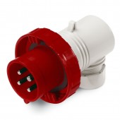 PLUG 3P+N+E IP67 32A 6h 346-415V AC SCAME 226.3237