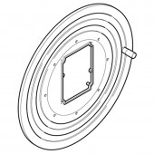 ROLLER 450 SOCKET HOLDER DISC - 1 CUTOUT SCAME SC92094
