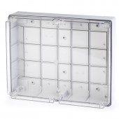 SCABOX JUNCT. BOX 460X380 IP56 TRANS.COV SCAME 686.231
