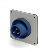SCM332B6W INLET 32A 2P 3W IP67 6h SCAME SCM332B6W