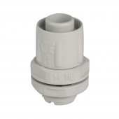 SHEATH TO BOX COUPLING GREY IP65 D.12 - SCAME 864.601