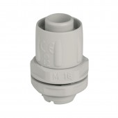 SHEATH TO BOX COUPLING GREY IP65 D.12 - SCAME 864.603