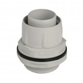 SHEATH TO BOX COUPLING GREY IP65 D.25 - SCAME 864.609