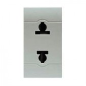 SOCKET EURO-AMER.ST. 2P 10A GREY SCAME 101.6423.G
