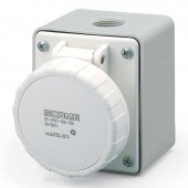 SOCKET OUTLET 2P IP67 16A 10h 20-25V SCAME 535.1612