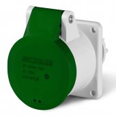 SOCKET OUTLET 3P IP44 16A 4h 20-25V SCAME 430.16180/R