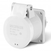 SOCKET OUTLET 3P IP44 32A 12h 40-50V AC SCAME 430.3218/R